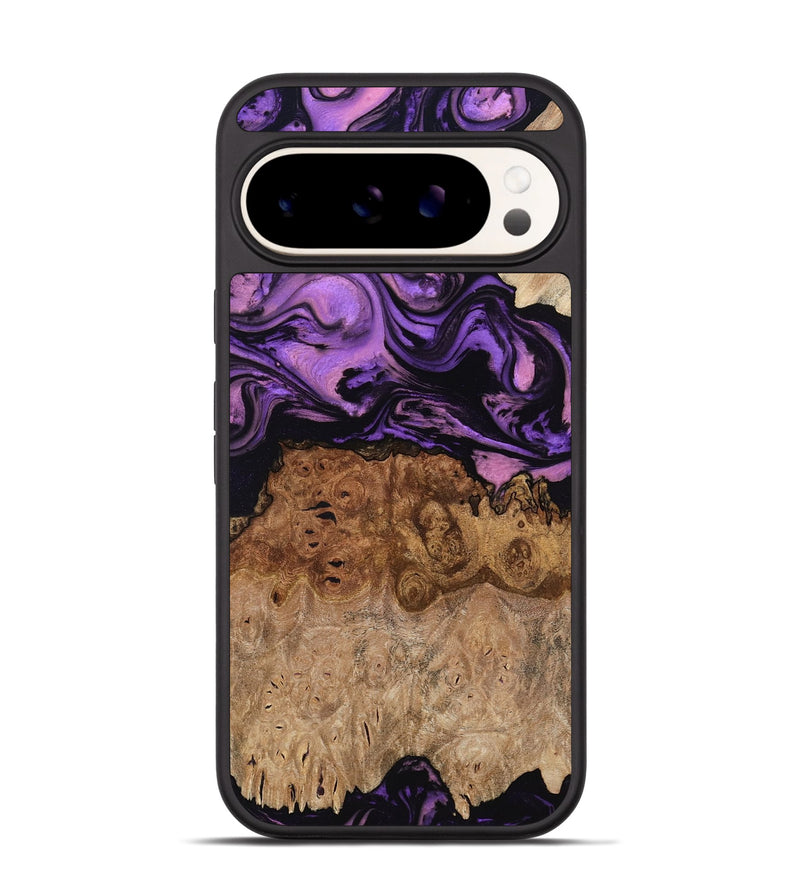 Pixel 9 Pro Wood Phone Case - Zyaire (Purple, 780498)
