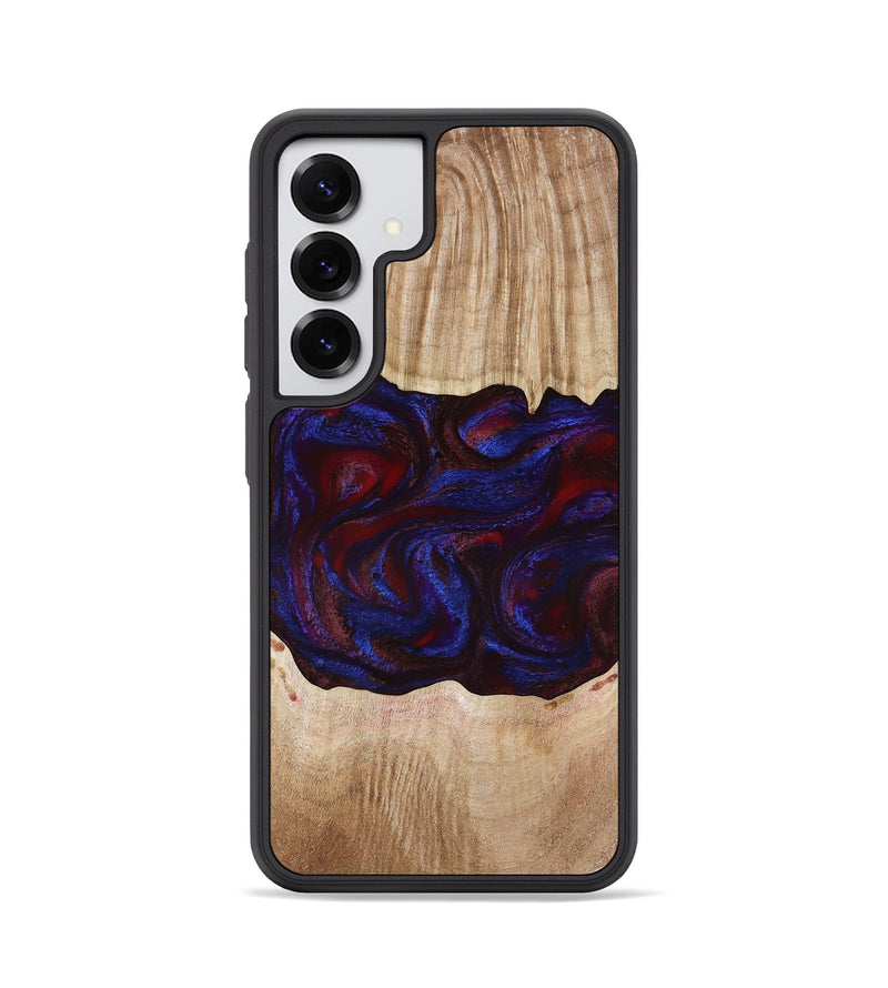 Galaxy S25 Wood Phone Case - Trudy (Red, 780505)