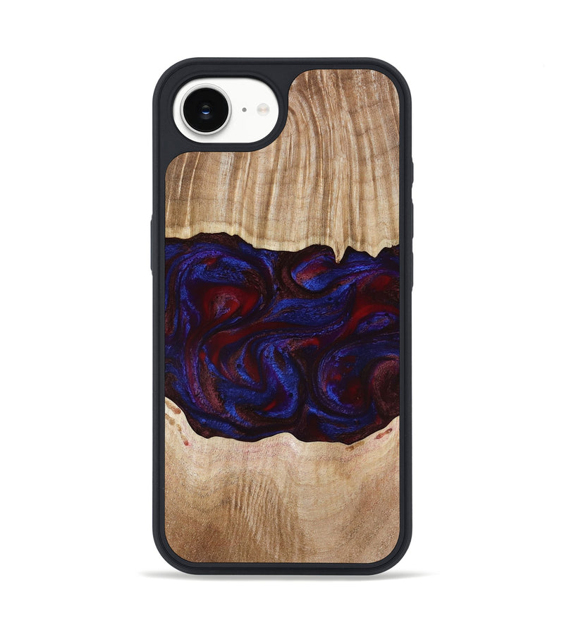 iPhone 16e Wood Phone Case - Trudy (Red, 780505)