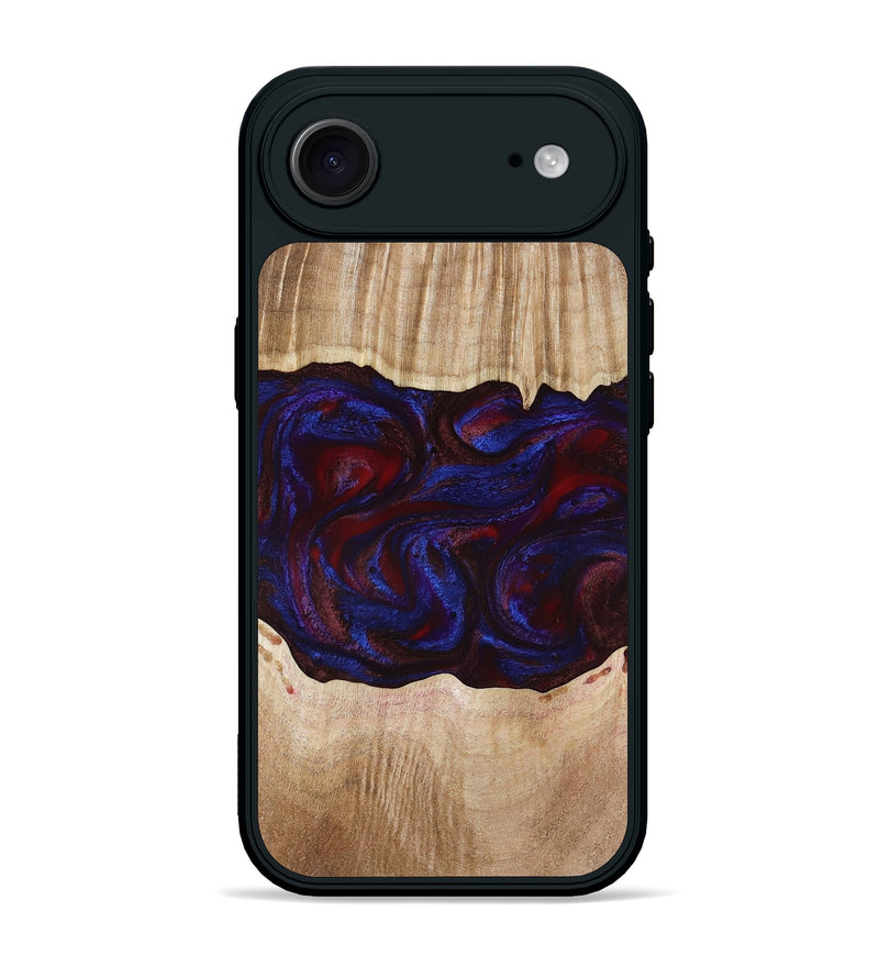 iPhone 17 Air Wood Phone Case - Trudy (Red, 780505)