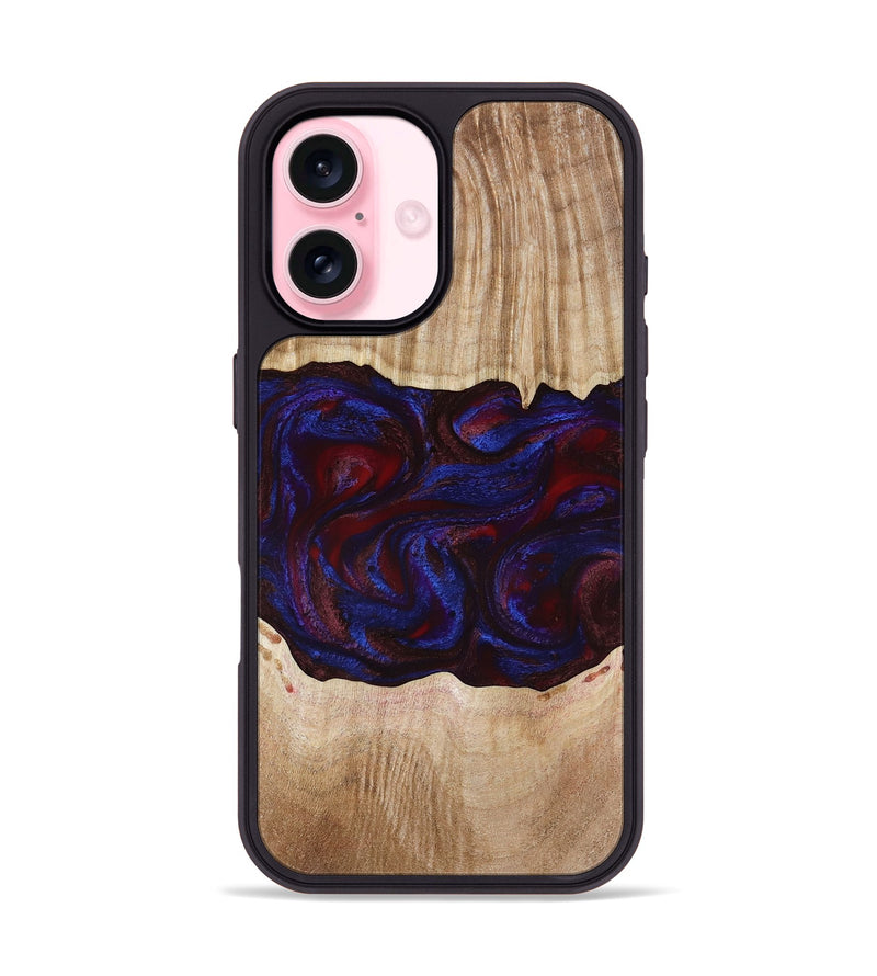 iPhone 17 Wood Phone Case - Trudy (Red, 780505)