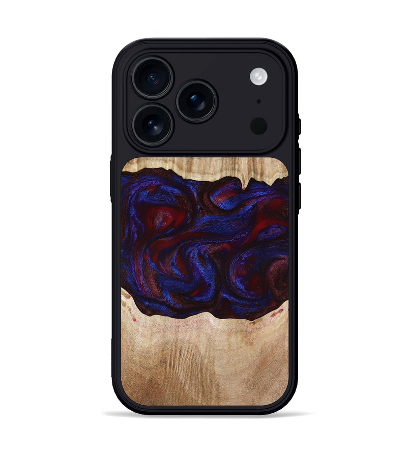 iPhone 17 Pro Wood Phone Case - Trudy (Red, 780505)