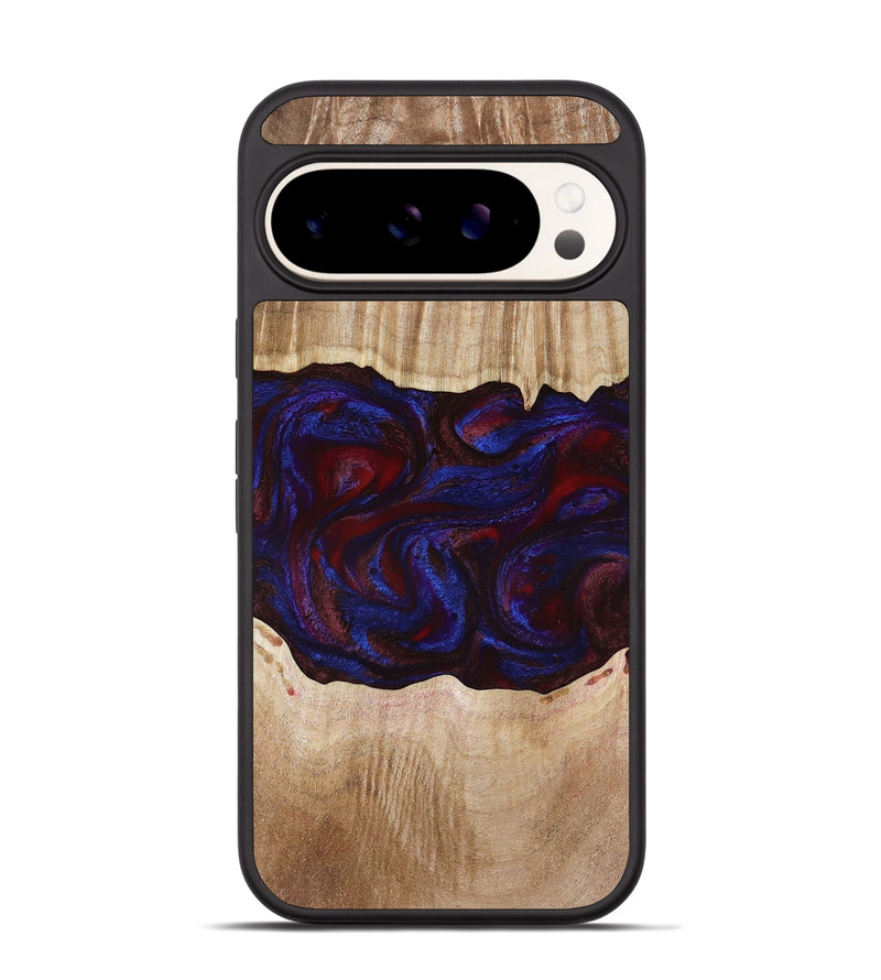 Pixel 9 Pro Wood Phone Case - Trudy (Red, 780505)