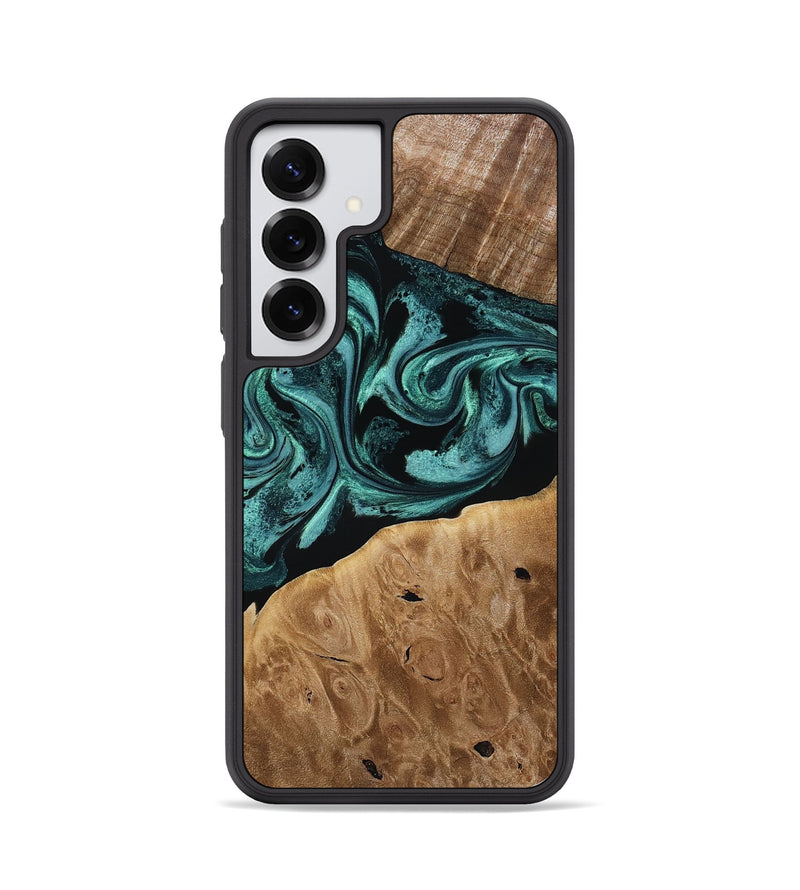 Galaxy S25 Wood Phone Case - Dewitt (Green, 780543)