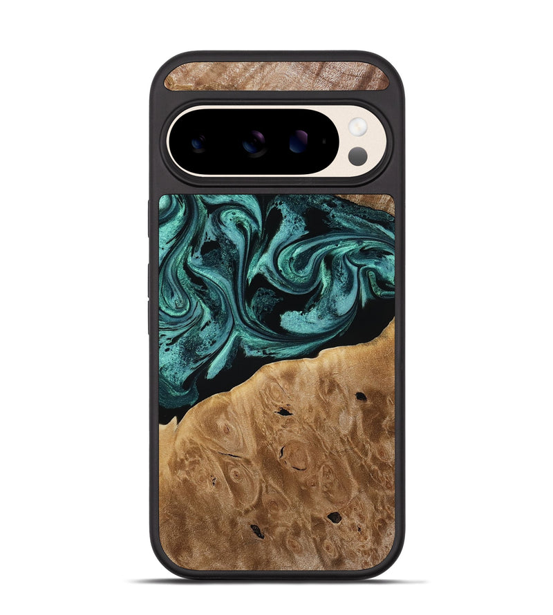 Pixel 10 Wood Phone Case - Dewitt (Green, 780543)
