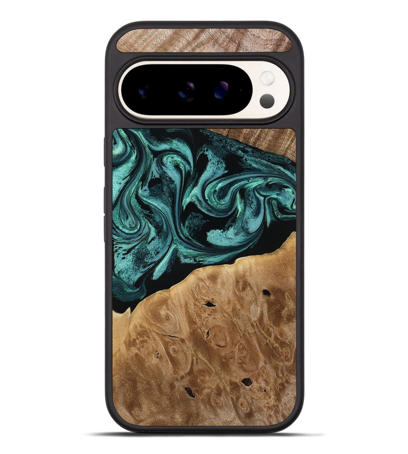 Pixel 9 Pro XL Wood Phone Case - Dewitt (Green, 780543)
