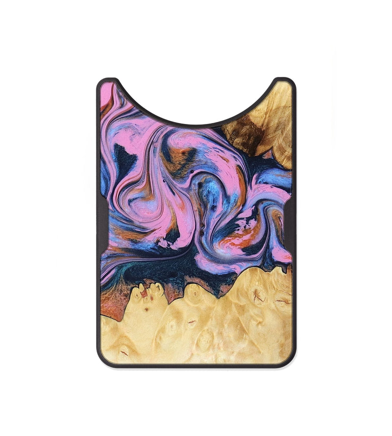 Alloy Wood Wallet - Ailany (Blue, 780685)