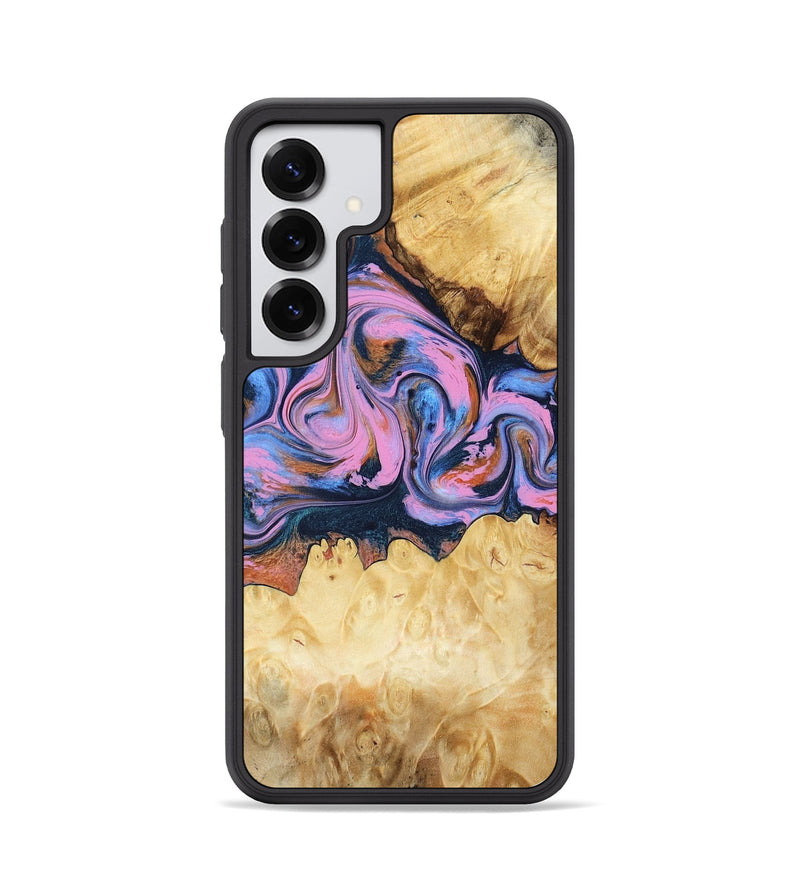 Galaxy S25 Wood Phone Case - Ailany (Blue, 780685)