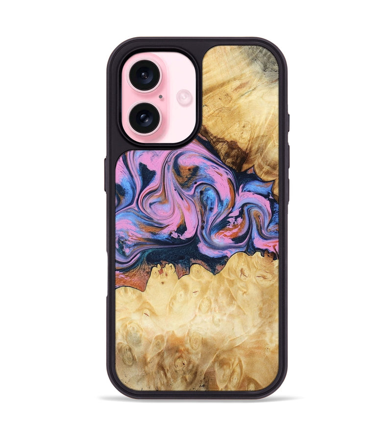 iPhone 17 Wood Phone Case - Ailany (Blue, 780685)