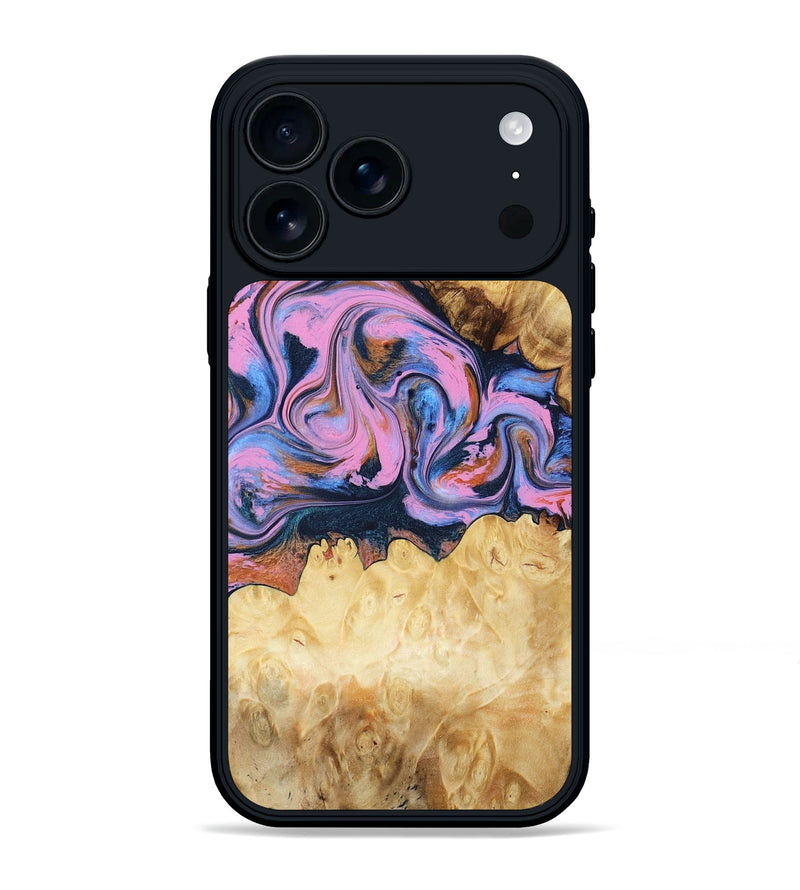 iPhone 17 Pro Max Wood Phone Case - Ailany (Blue, 780685)