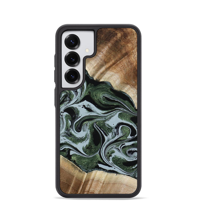 Galaxy S25 Wood Phone Case - Elroy (Green, 780712)