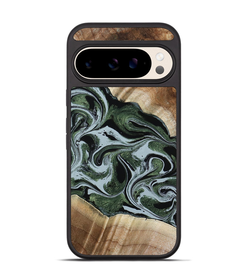 Pixel 10 Wood Phone Case - Elroy (Green, 780712)