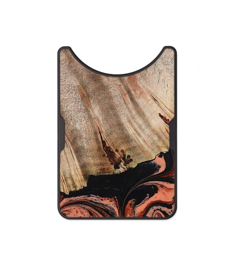 Alloy Wood Wallet - Shanda (Red, 780745)