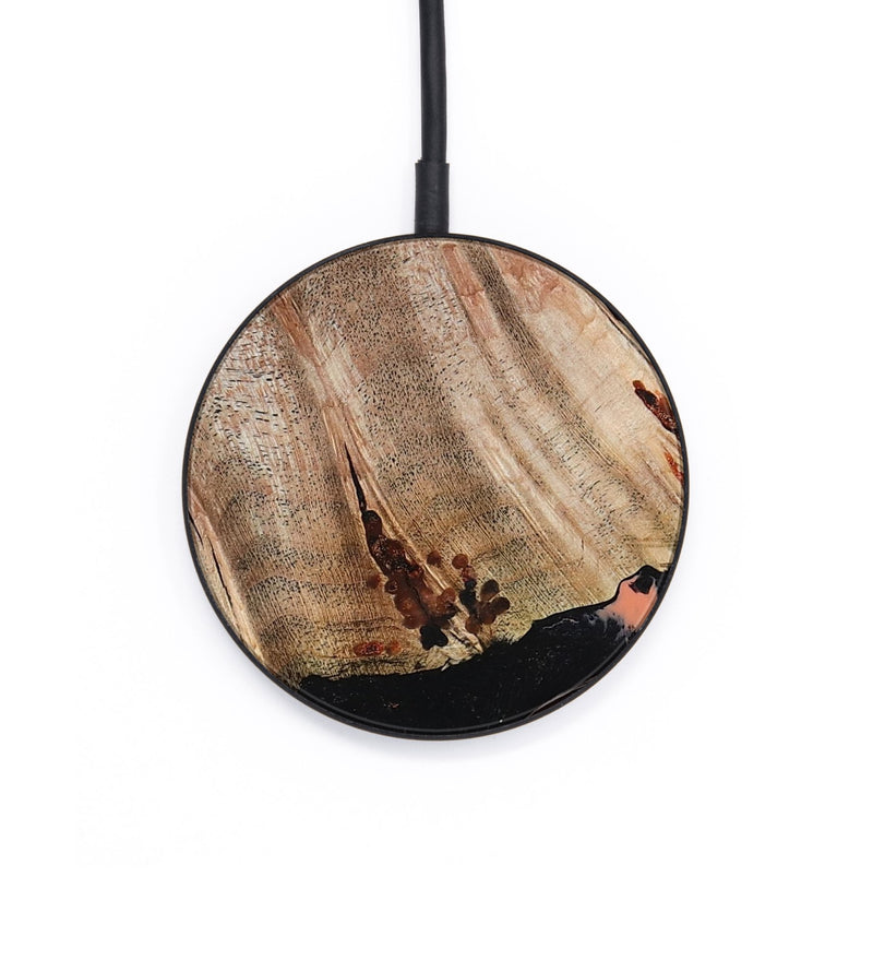 Circle Wood Wireless Charger - Shanda (Red, 780745)