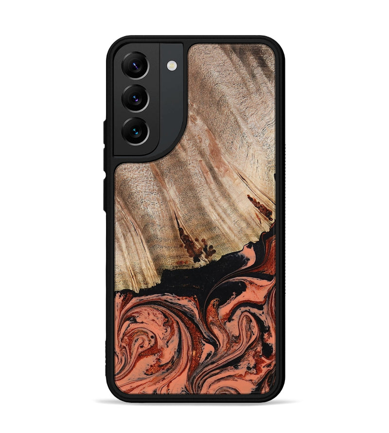 Galaxy S22 Plus Wood Phone Case - Shanda (Red, 780745)