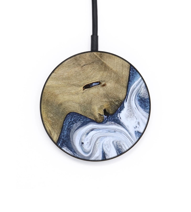 Circle Wood Wireless Charger - Kenia (Blue, 780892)