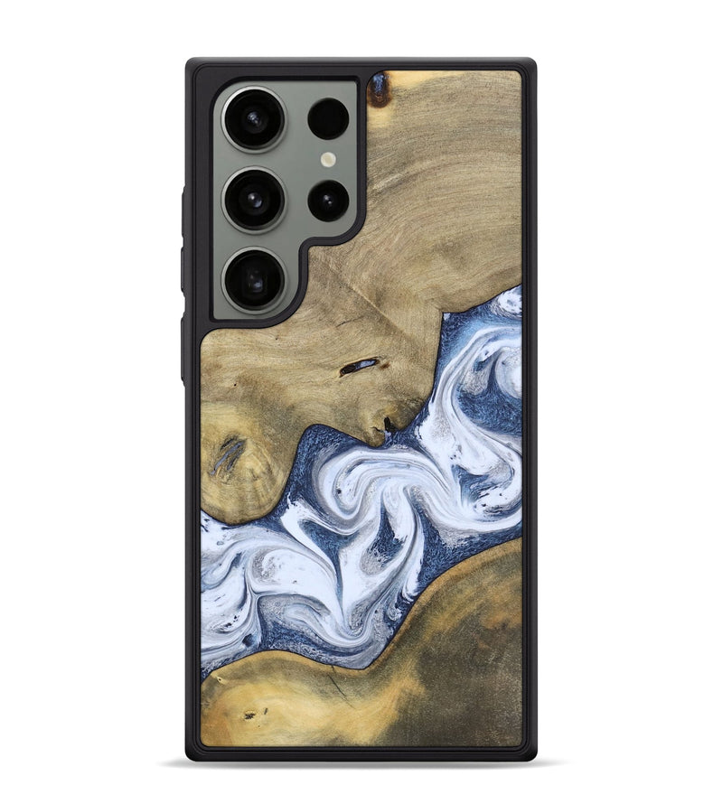 Galaxy S24 Ultra Wood Phone Case - Kenia (Blue, 780892)