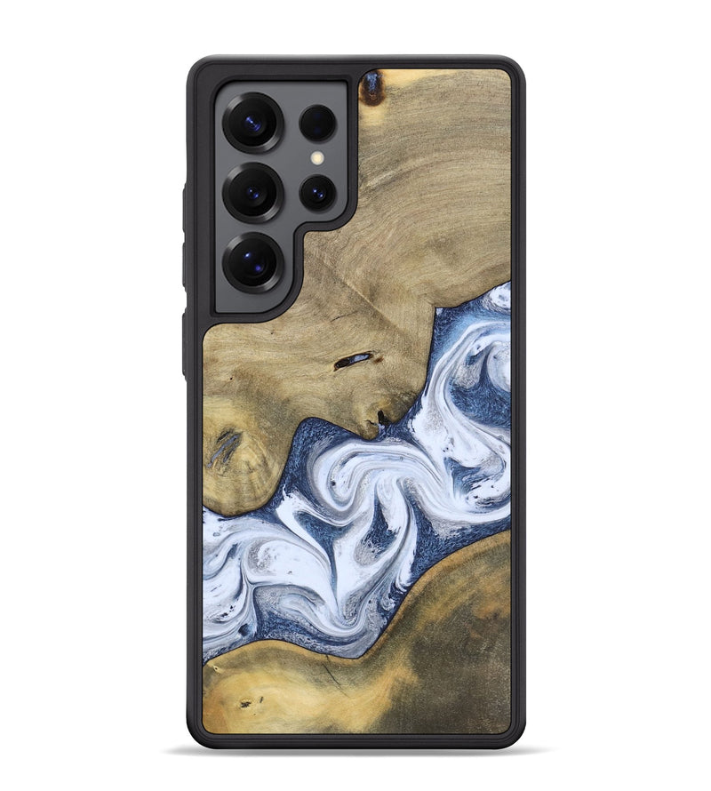Galaxy S25 Ultra Wood Phone Case - Kenia (Blue, 780892)