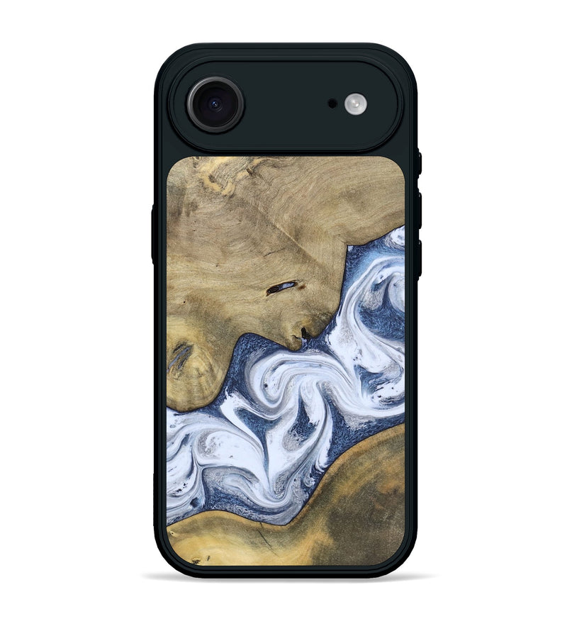 iPhone 17 Air Wood Phone Case - Kenia (Blue, 780892)