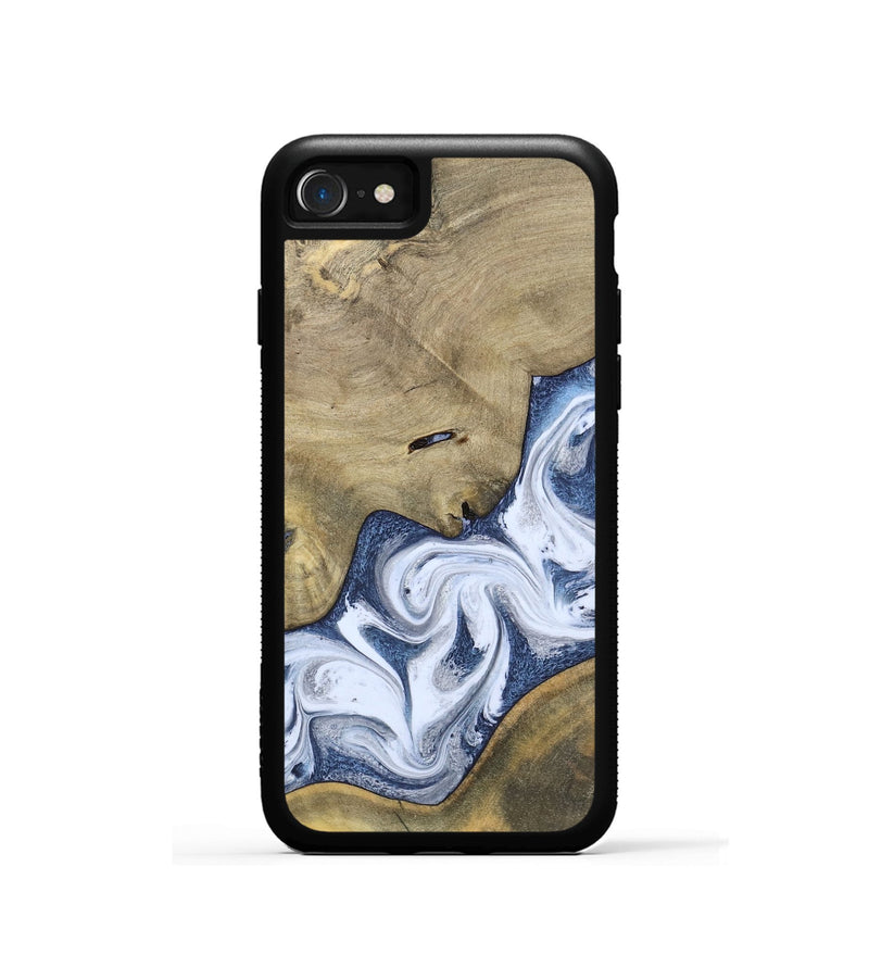 iPhone SE Wood Phone Case - Kenia (Blue, 780892)