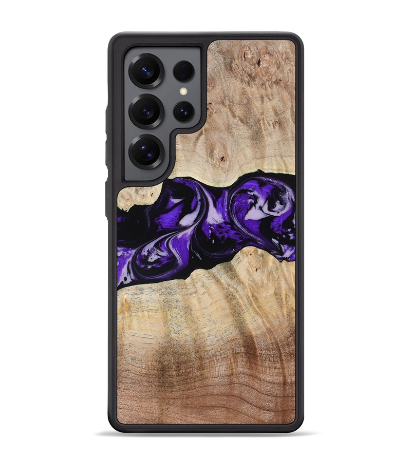 Galaxy S25 Ultra Wood Phone Case - Wash (Purple, 780951)