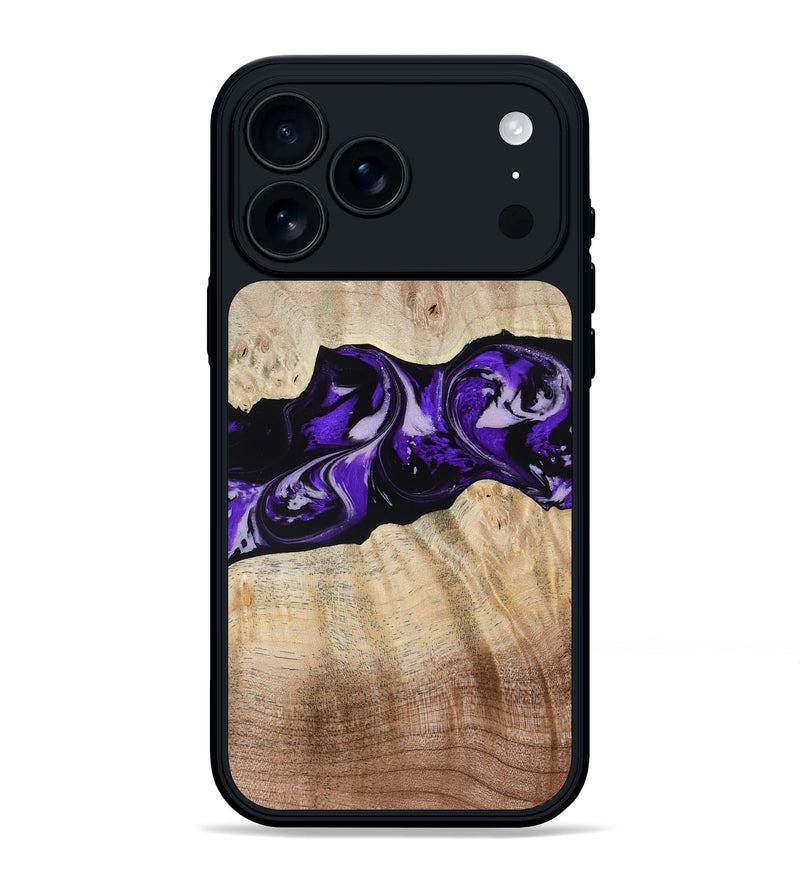 iPhone 17 Pro Max Wood Phone Case - Wash (Purple, 780951)