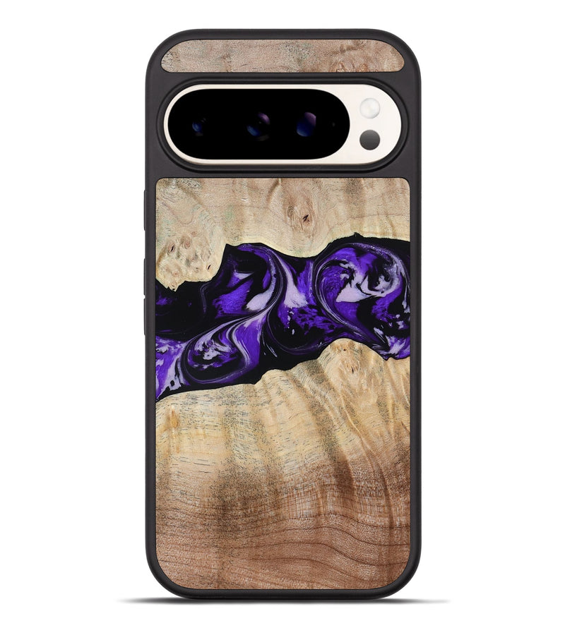Pixel 9 Pro XL Wood Phone Case - Wash (Purple, 780951)
