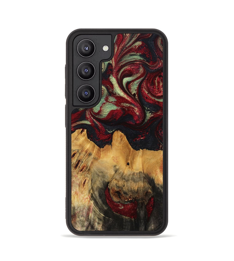 Galaxy S23 Wood Phone Case - Hank (Red, 780953)