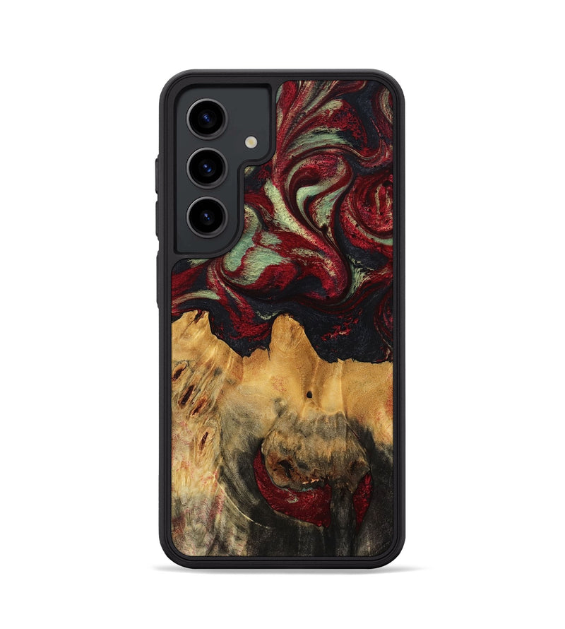 Galaxy S24 Wood Phone Case - Hank (Red, 780953)