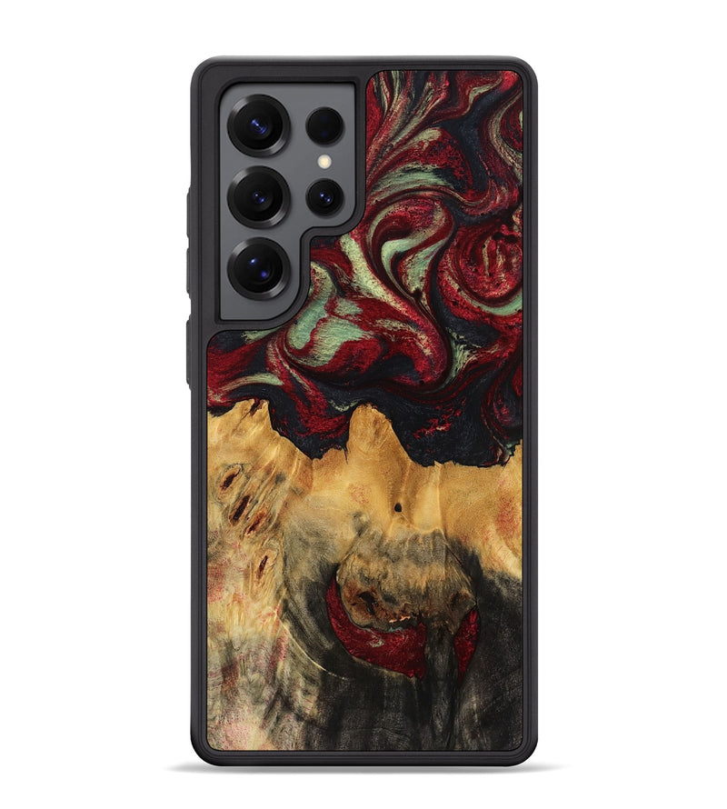 Galaxy S25 Ultra Wood Phone Case - Hank (Red, 780953)