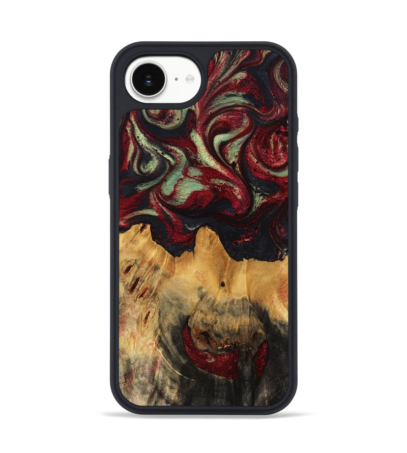 iPhone 16e Wood Phone Case - Hank (Red, 780953)