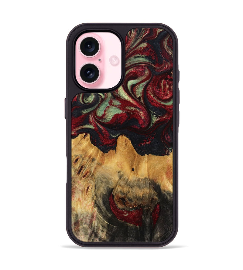 iPhone 17 Wood Phone Case - Hank (Red, 780953)