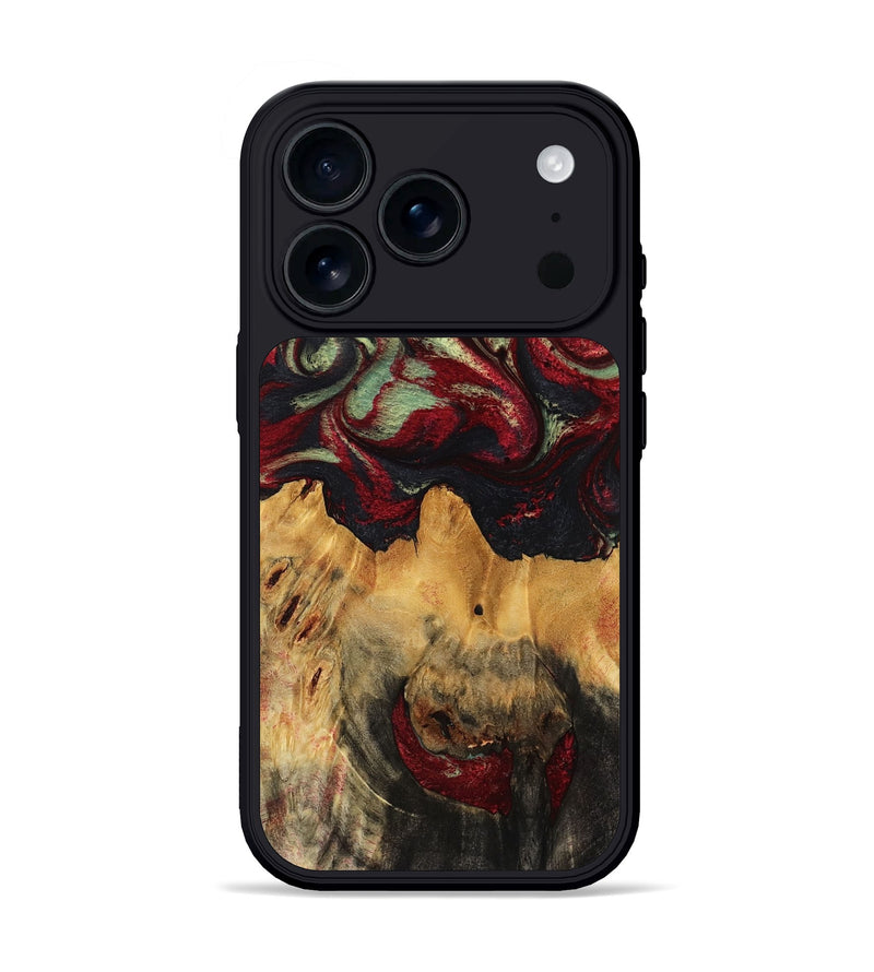 iPhone 17 Pro Wood Phone Case - Hank (Red, 780953)