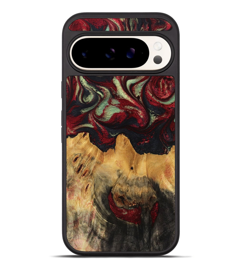 Pixel 10 Pro XL Wood Phone Case - Hank (Red, 780953)