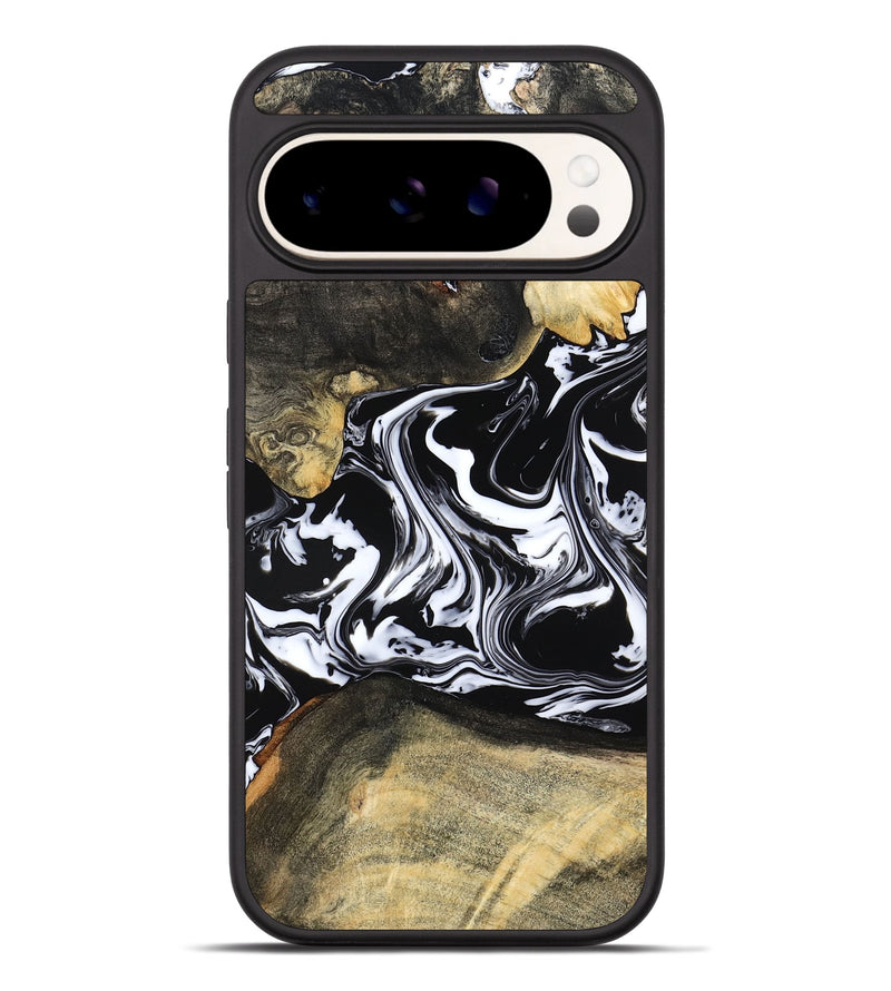 Pixel 9 Pro XL Wood Phone Case - Grayce (Black & White, 780966)