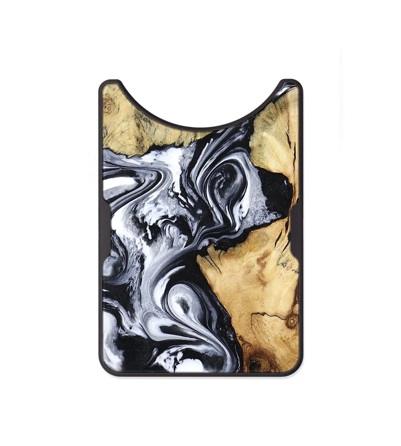 Alloy Wood Wallet - Estevan (Black & White, 780967)