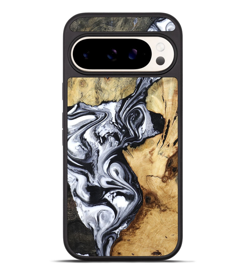Pixel 9 Pro XL Wood Phone Case - Estevan (Black & White, 780967)