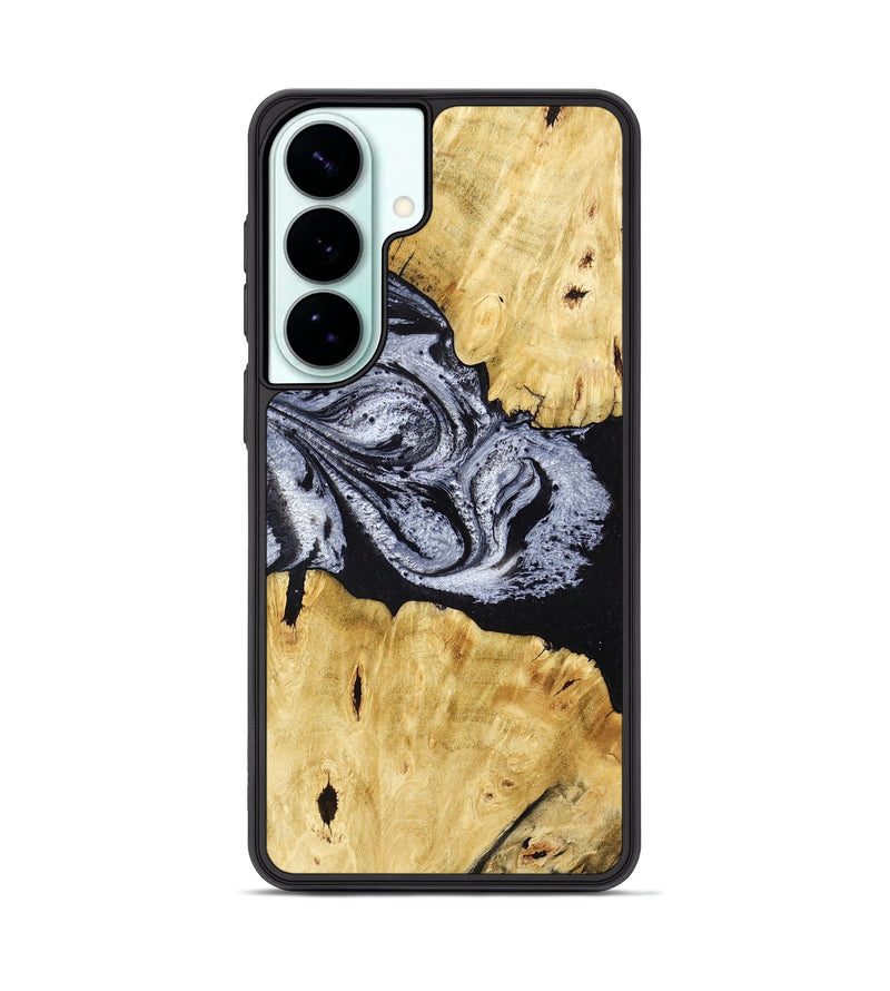 Galaxy S26 Plus Wood Phone Case - Sherman (Black & White, 780968)