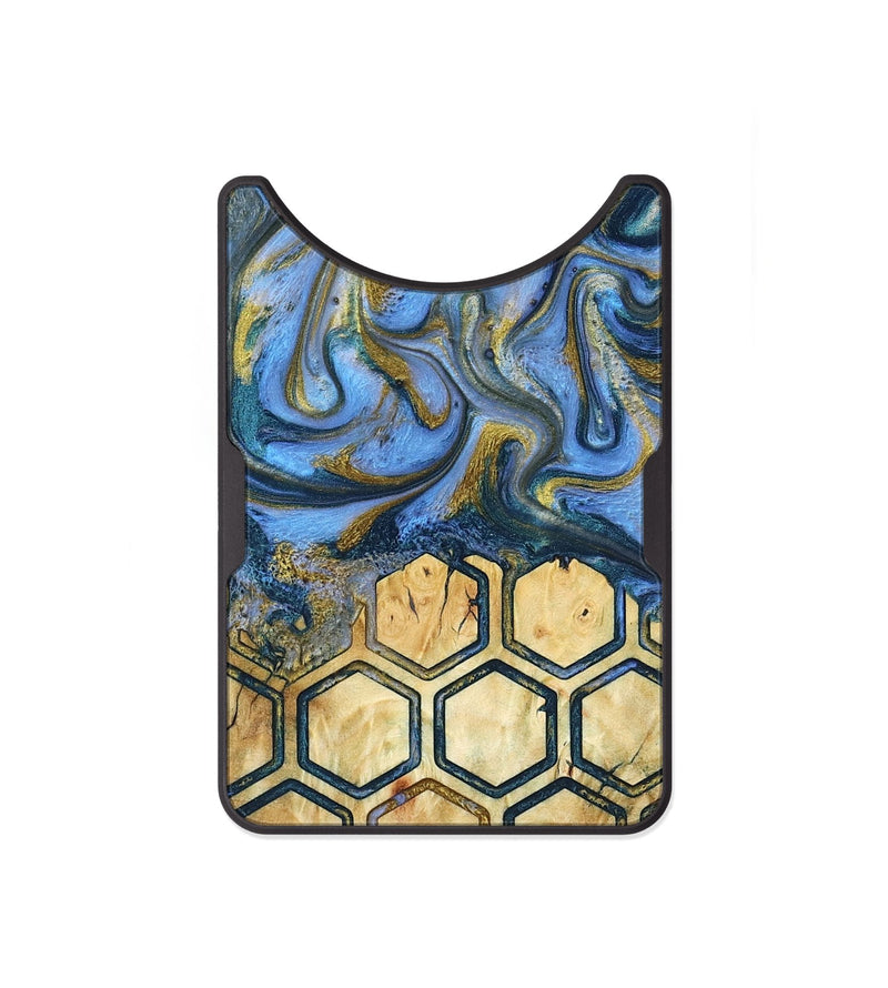 Alloy Wood Wallet - Shari (Pattern, 781000)