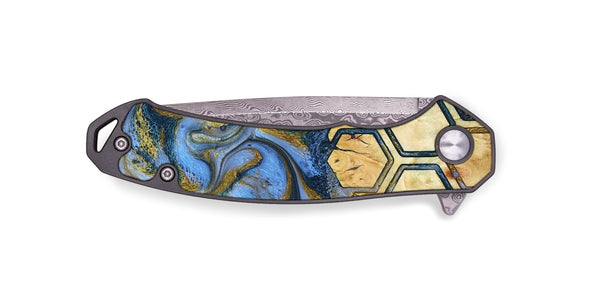 EDC Wood Pocket Knife - Shari (Pattern, 781000)