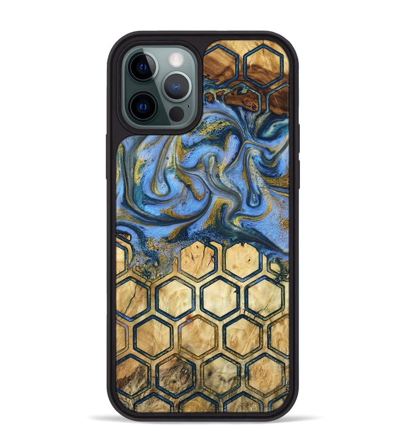 iPhone 12 Pro Max Wood Phone Case - Shari (Pattern, 781000)