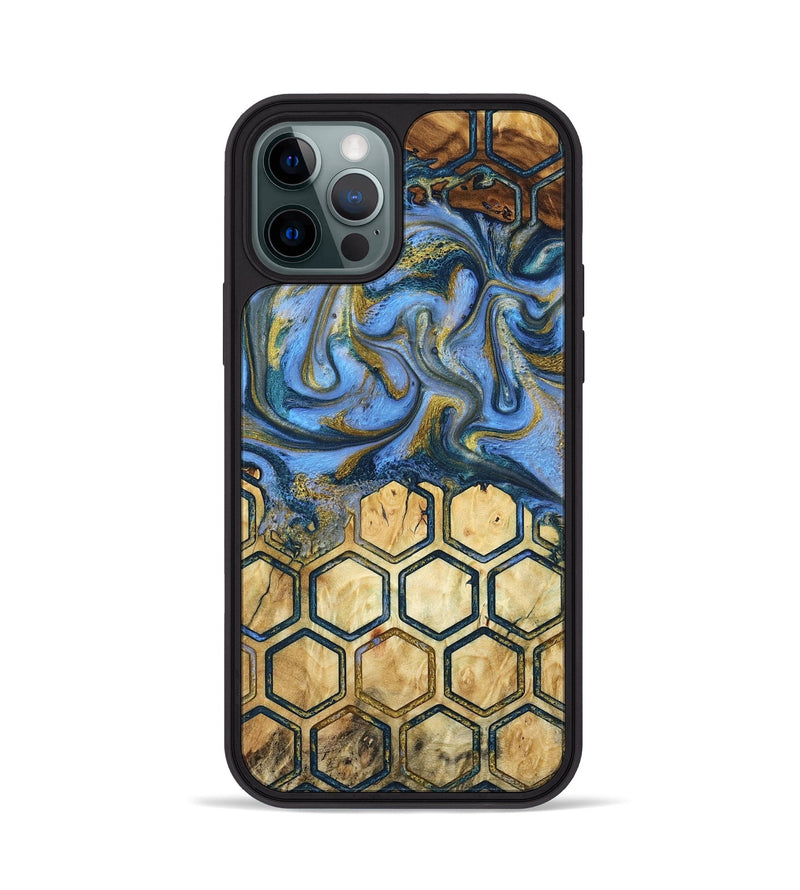 iPhone 12 Pro Wood Phone Case - Shari (Pattern, 781000)