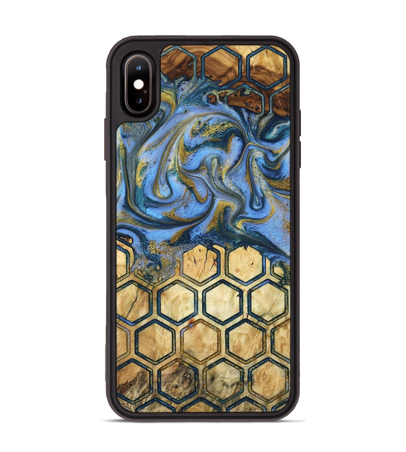 iPhone Xs Max Wood Phone Case - Shari (Pattern, 781000)