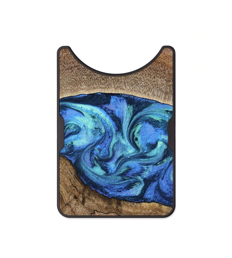 Alloy Wood Wallet - Marlo (Blue, 781042)