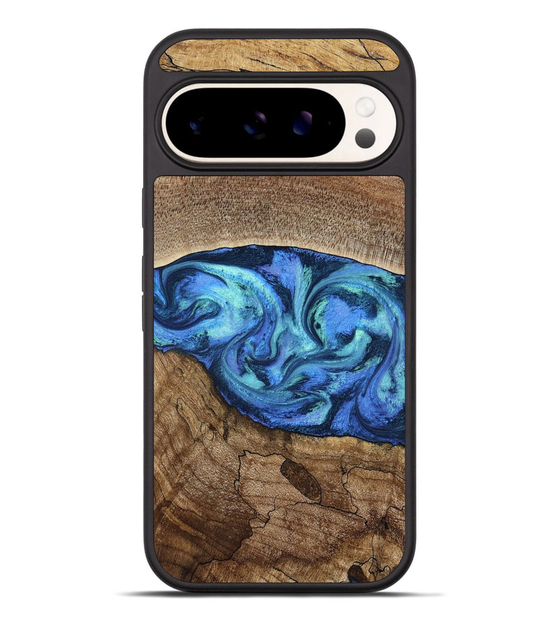 Pixel 9 Pro XL Wood Phone Case - Marlo (Blue, 781042)