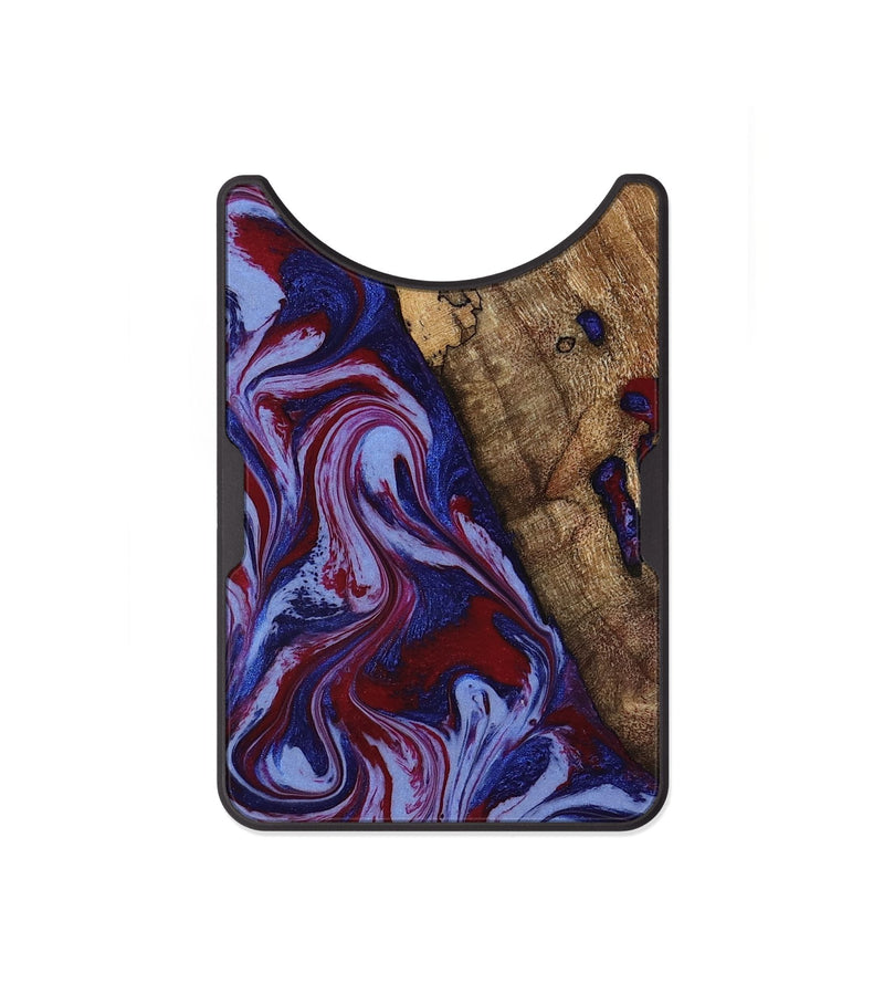 Alloy Wood Wallet - Braiden (Red, 781114)