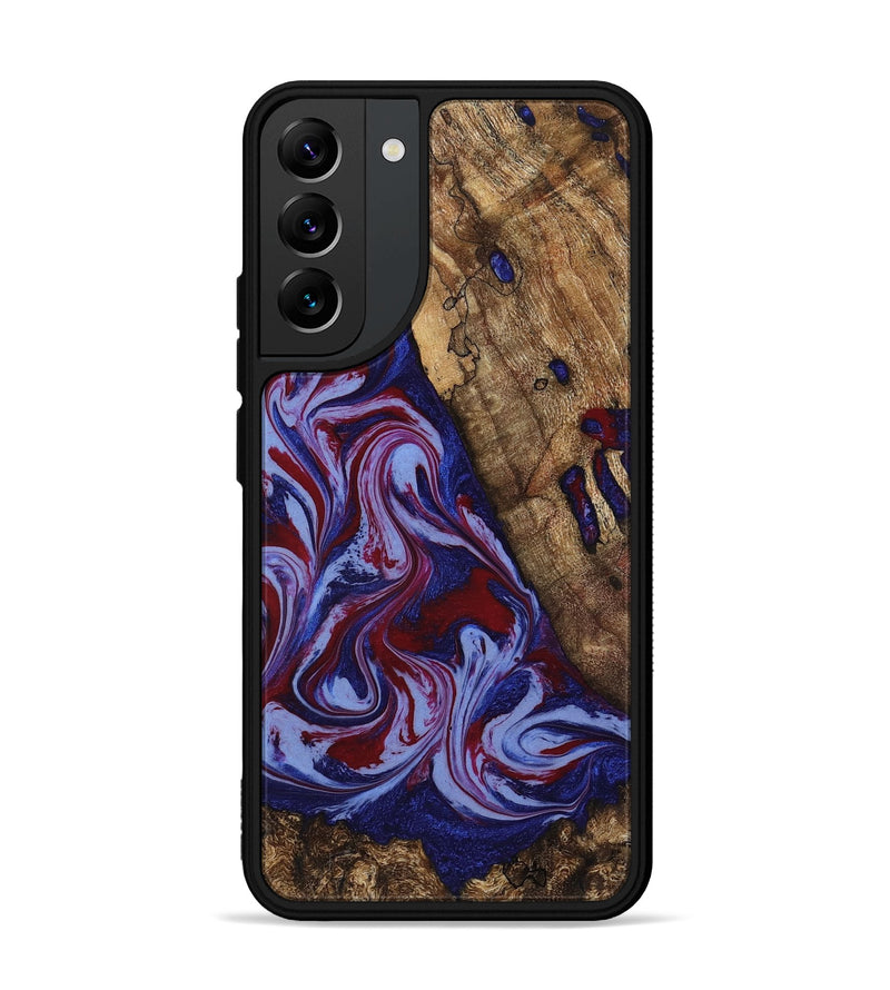Galaxy S22 Plus Wood Phone Case - Braiden (Red, 781114)