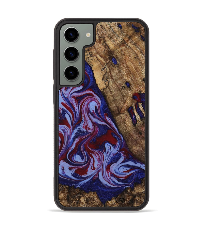 Galaxy S23 Plus Wood Phone Case - Braiden (Red, 781114)