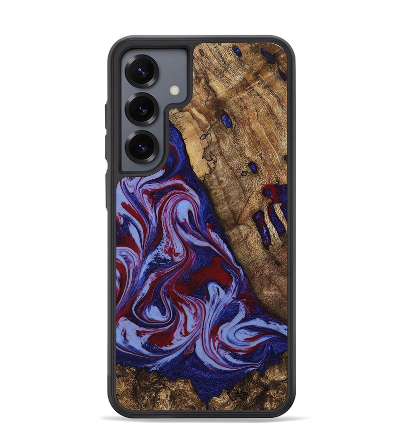 Galaxy S25 Plus Wood Phone Case - Braiden (Red, 781114)