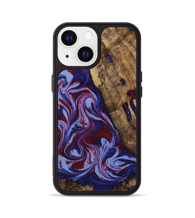 iPhone 13 Wood Phone Case - Braiden (Red, 781114)